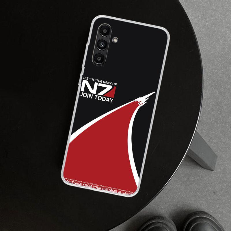 Чехол для телефона N7 Mass Effect для Samsung Galaxy A17 A16 A26 A36 A56 A57 A37 A15 A25 A35 A55 A14 A24 A34 A54 A13 A23 A33 A53 G