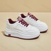 Fashion Casual Women's Shoes 2025 Spring Autumn Platforms Sneakers Comfortable Flat Shoes Lace Up Non Slip Vulcanized Shoes