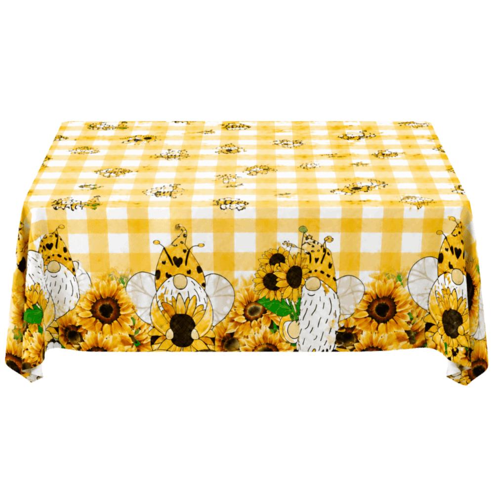 Sweet Sweet Floral Tablecloth Embossed Edge Waterproof Desk Decoration Cloth Anti-fouling Rabbit Butterfly Table Mat Dining Room