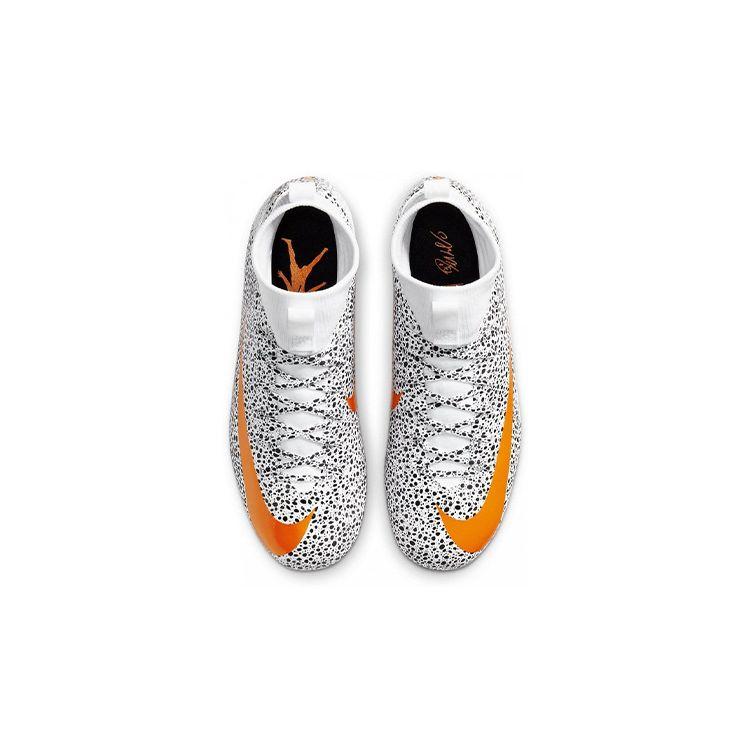 Nike Mercurial Superfly 7 JR Assassin 13 Academy AG Искусственный газон Противоскользящие Амортизация Прочные Полувысокие Футбольные бутсы CK0113-180