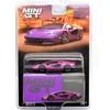 MINI GT Масштаб 1:64 MiJo TOYS - Lamborghini Countach LPI 800-4 (Виола 30-я) MGT00865-BL