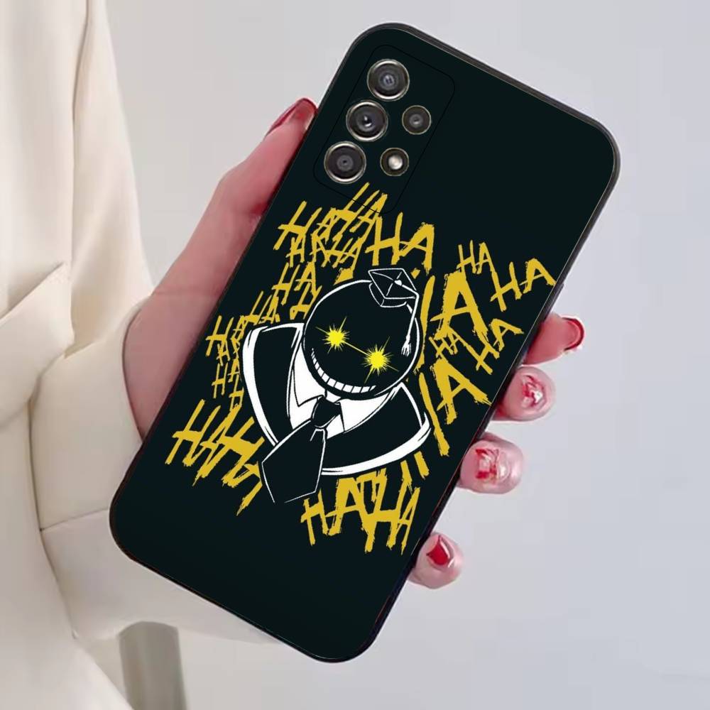Чехол для телефона Аниме Убийство в Классе C для Samsung S25, S24, S21, S22, S23, S30, Ultra, S20, Plus, Fe, Мягкий Силиконовый Черный Чехол