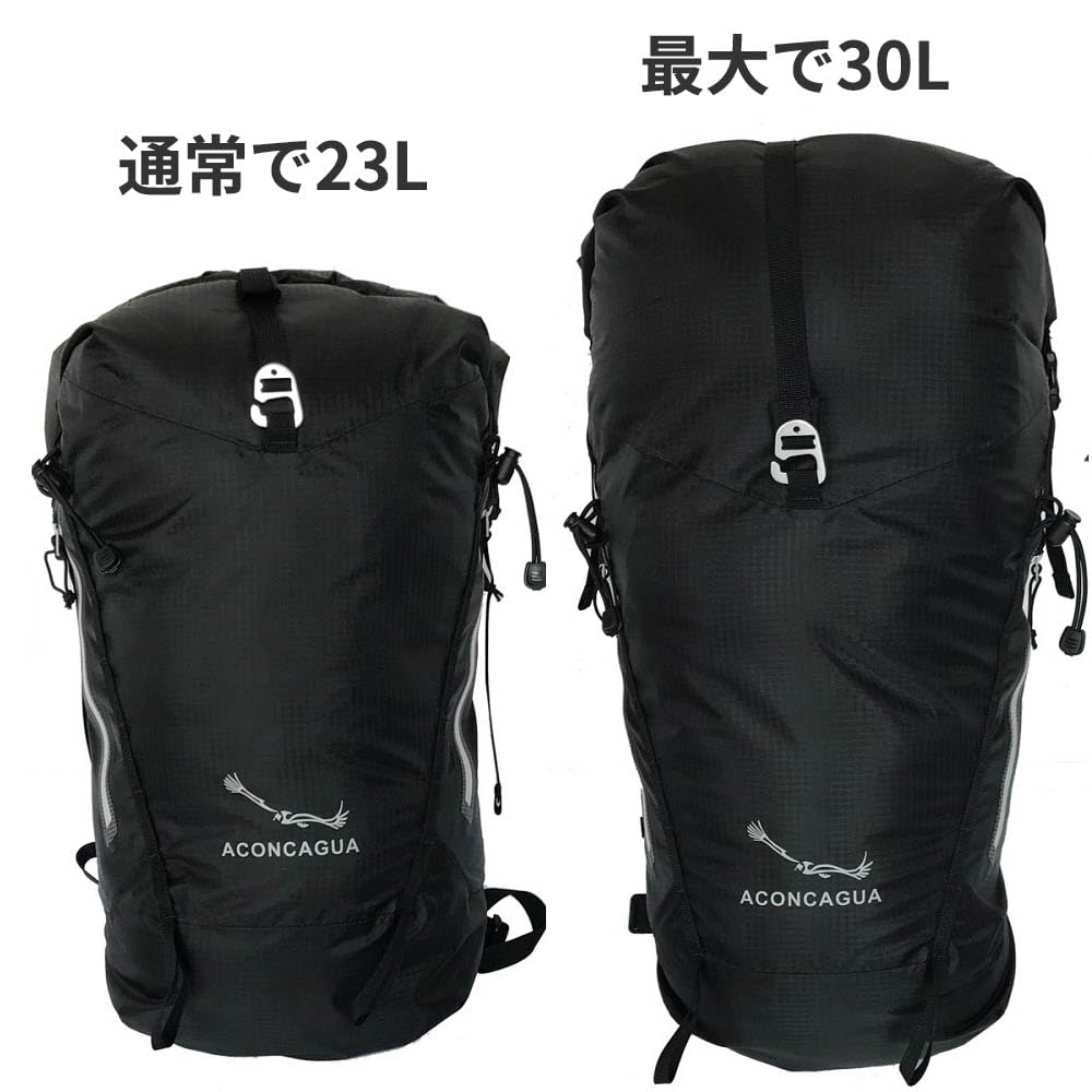 Aconcagua Iguazu Сверхлегкий Полностью Водонепроницаемый Рюкзак Дневной Рюкзак Сухой Мешок Штурмовой Рюкзак Маленькое Хранилище [Aconcagua] 23+7 л