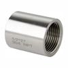Silver Pipe Coupling Fitting Stainless Steel Cast Pipe Fitting Polished Adapter Fitting Plumbing