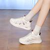 Ins Korean Version of Mesh Dad Shoes for Women 2025 Spring New Breathable Female Students Sports Heightening Casual Shoes Q187