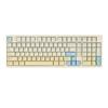 EPOMAKER Galaxy100 Lite Игровая механическая клавиатура 1800 мм из алюминия с аккумулятором 8000 мАч, кремовые клавиши, RGB-подсветка, структура Gasket, Wisteria Linear, QMK/VIA клавиатура,