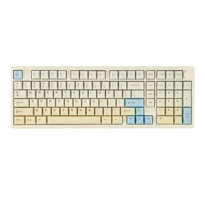 EPOMAKER Игровая механическая клавиатура Galaxy100 Lite Gaming 1800 из алюминия с цифровым блоком 8000 мАч Горячие сливочные клавиши RGB Прокладка Мраморно-белый QMK/VIA