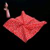 Платок с цветочным принтом 10 шт. Карманный платок Полотенце Ткань для вытирания пота Платок для взрослых Унисекс Подарки Упаковочная ткань