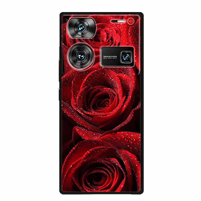 Чехол для ZTE nubia Z60 Ultra Роскошный Мягкий Силиконовый ТПУ Задняя Крышка Чехлы для Телефона Для ZTE NubiaZ60 Ultra 5G Защитный Мультяшный Fundas