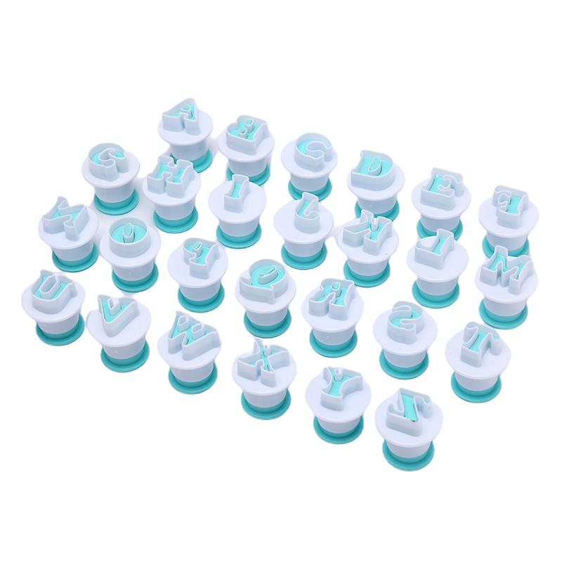 Форма для кексов Инструменты для украшения торта Алфавит Цифра Формочка для печенья Штамп Оттиск