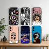 Чехол для телефона D-Dellafuente-FC для Samsung S25, S24, S21, S22, S23, S30, Ultra, S20, Plus, Fe, Note, 10, 9, 5G Черный