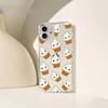 Cute Ice Cream Phone Case For Iphone 11 12 13 14 Pro Max 7 8 Plus X Xr Xs Max Se 2020 Mini Transparent Case