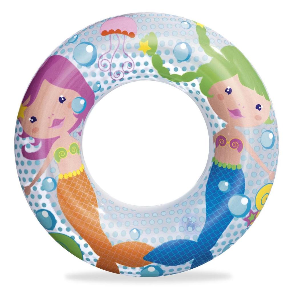 Beach Ring For Swimming Sea Adventures For Children Bestway 36113 Mermaids