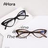 Cat Eyes Reading Glasses Ultalight Small Frame Clear Lens Fashion Glasses Presbyopic Eyeglasses For Women&Men With +1.0to+4.0