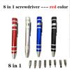 Mini Screwdriver iPhone Repair Kit DIY Mobile Phone Open Repair Tools Kit 5 In 1 Aluminum Alloy Mini Screwdriver Mobile Tools