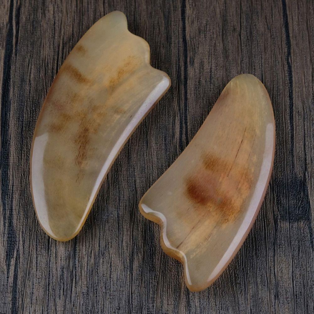 Инструмент для ухода за кожей Beauty Рог быка Доска Гуа Ша Скребок для гуаши Массажер для лица Инструмент для массажа тела