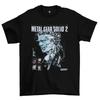 Футболка Metal Gear Solid 2 Унисекс с коротким рукавом S-5XL Унисекс Футболка