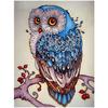 Full 5D Diy Diamond Painting  Colored Owl Embroidery Cross Stitch Home Decor Handmade Gift