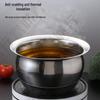 Суповая кастрюля Fuchengxing из нержавеющей стали, 11 дюймов.