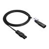 Akyga ak-rd-08a power cable extension cord figure eight cca iec c7 / iec c8 1.5m