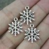 15 Pieces Charms Charm Bracelet Snowflake 20x16mm for Jewelry Making Supplies Crafts Accessories B10475
