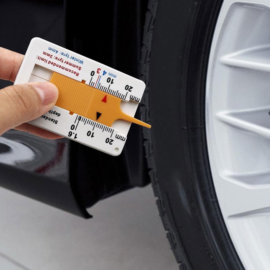 Tire Groove Measuring Gauge Tire Wear Gauge Depth Gauge Depth Gauge Tire Groove Measuring