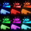 MOTOSTAR LED KIt for Motorcycles, Versatile, RGB Strip Light, 15 Color Patterns, Set of