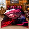 Itadori Yuji Pattern Bedding 3Pcs Set Bed Sheet And Pillowcases For Indoor Bedroom