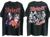 Футболка группы Slipknot Slipknot Черная 2 стороны Унисекс Хлопковая футболка Все размеры S5XL Унисекс Футболка