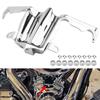 1 Set Chrome Motorcycle Tappet Lifter Block Accent Cover For Harley Twin Cam Touring Street Glide Road King Softail Fat Bob