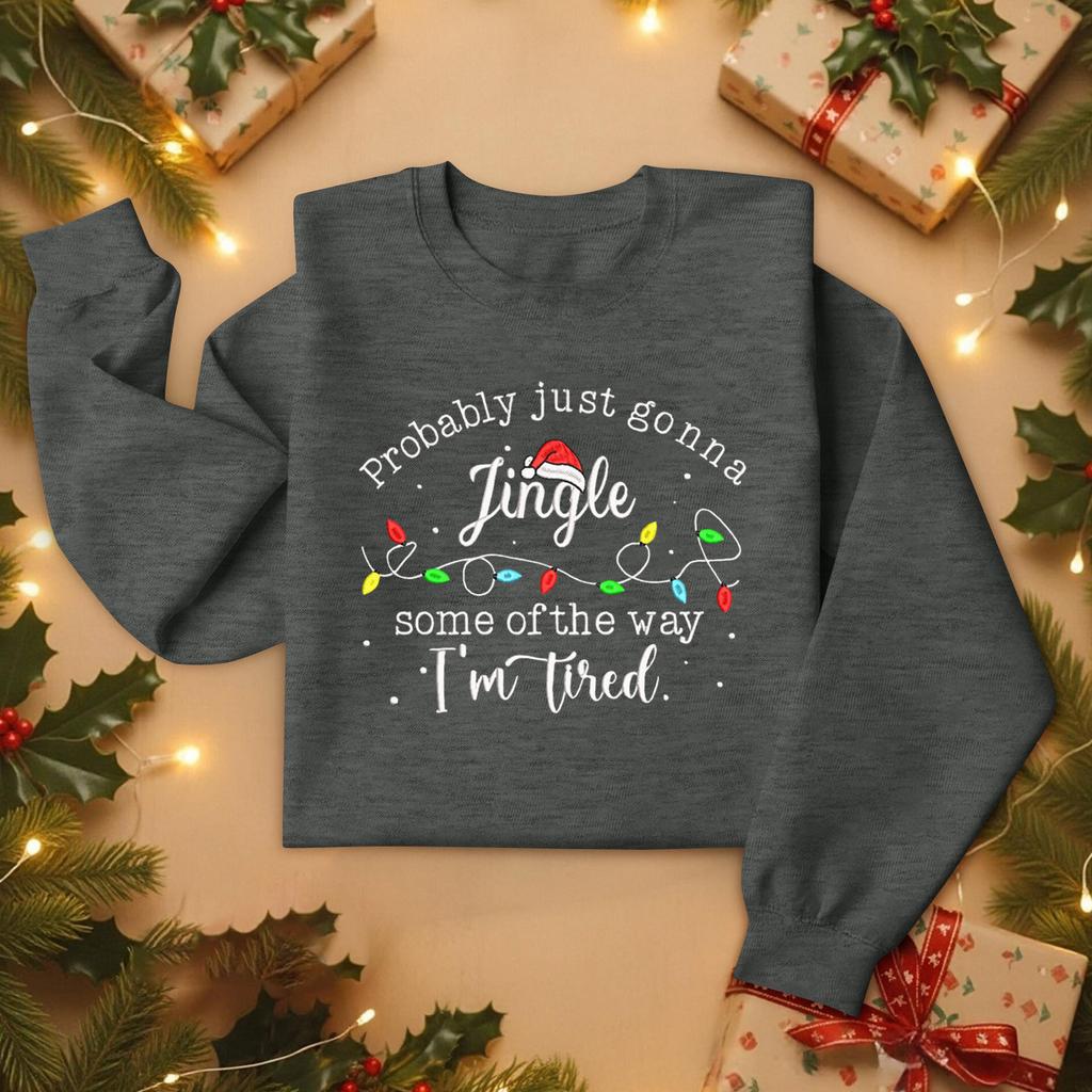 Christmas T-Shirts And Sweatshirts, Women'S Sweatshirts, Long-Sleeved Pullover Sweatshirts, Women'S Long-Sleeved Tops