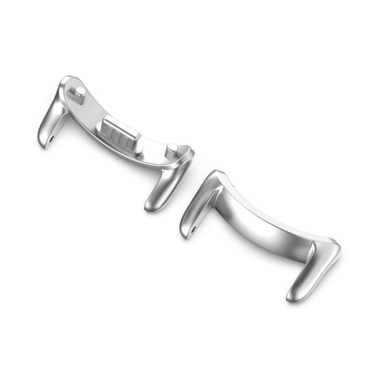 2 шт. Металлический коннектор для ремешка часов Высокая прочность Устойчивость к ржавчине Легкая разборка Коннектор для ремешка браслета для Xiaomi Band 9/8/9 NFC/8 NFC