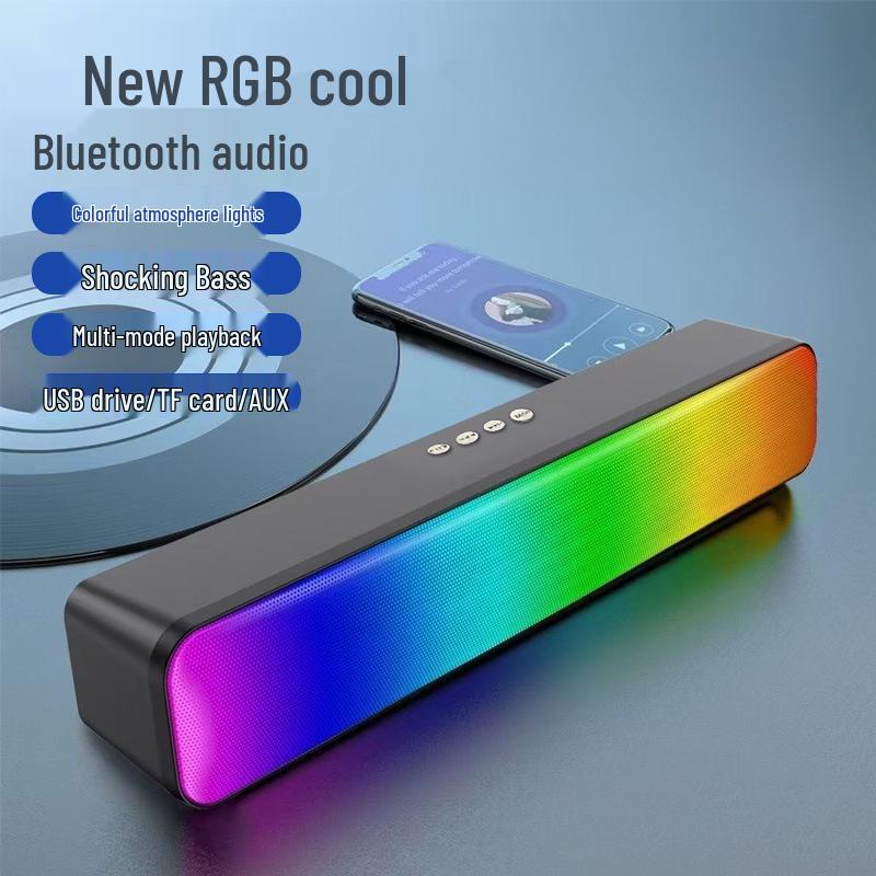 M8 RGB Саундбар: Панорамный объемный звук, яркий игровой динамик с классными световыми эффектами