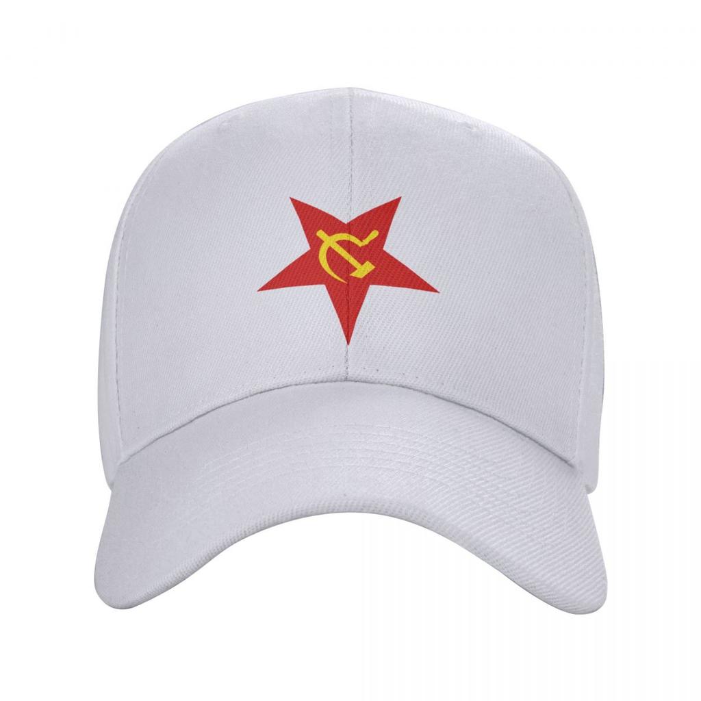 Советский Союз Красная Звезда Серп и Молот Бейсболка для взрослых CCCP Флаг СССР Регулируемая шляпа для папы для женщин унисекс Спортивные летние кепки