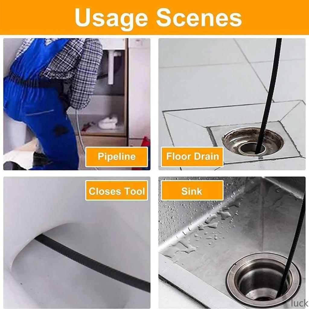 Насадка высокого давления «мышиная голова» из нержавеющей стали для рытья канализации, насадка высокого давления «мышиная голова» 1/4 спереди, одна сзади, шесть насадок