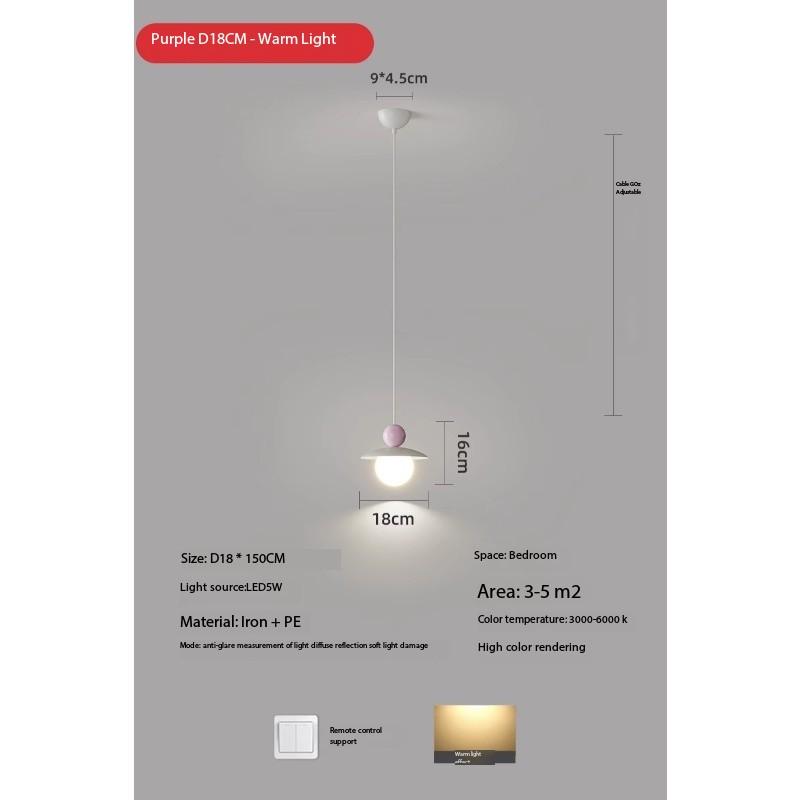 Nordic LED люстра свет роскошь кавайный подвесной светильник прикроватная спальня дом детская комната кабинет декоративный подвесной светильник роскошь