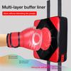 Boxing Wall Punching Pad Fitness Wall Punch Bag Wall Focus Target Pad Adjustable Height Boxing Punch Training Target For Fighter