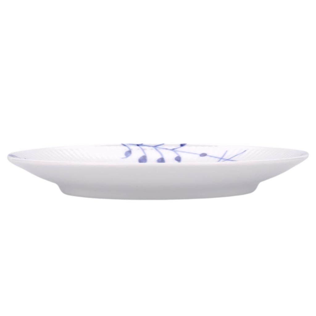 Imported Royal Copenhagen Blue Fluted Mega Coupe Plate Dish 19cm Wedding Gift Present 1016903 [Regular Product]