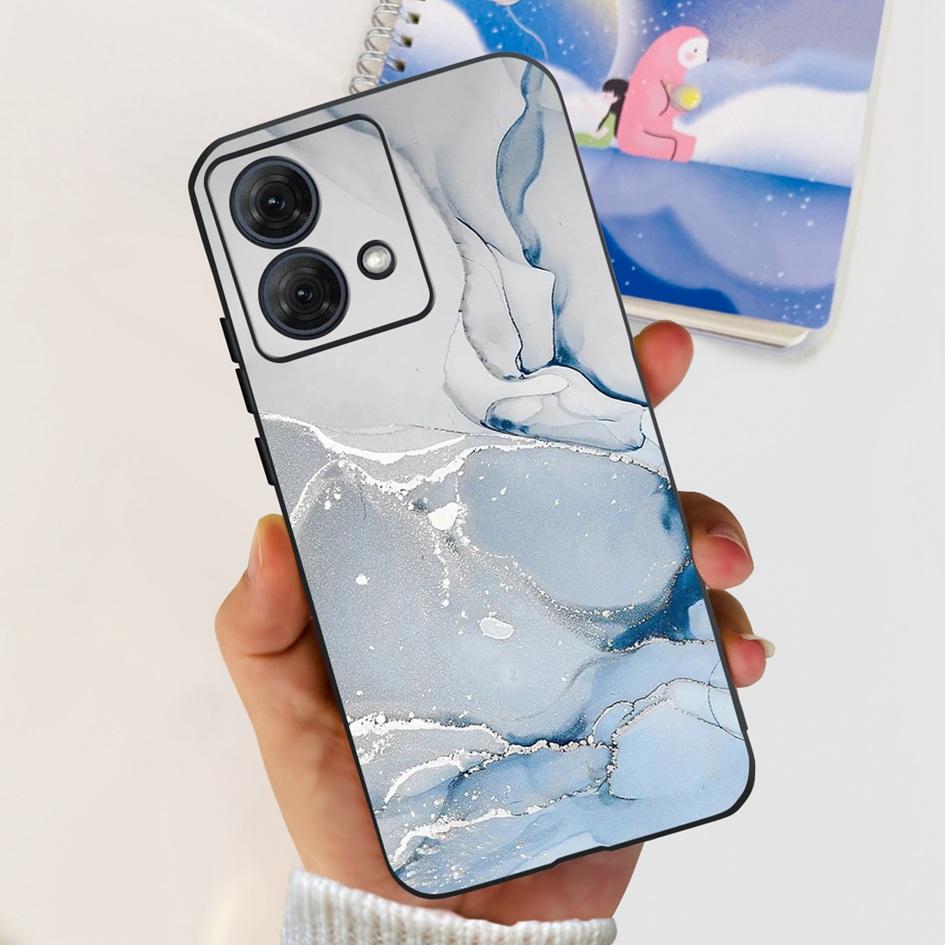 For Motorola Moto G84 G54 5G Case Fashion Flower Butterfly Shockproof Silicone Soft Slim Back Cover For Motorola Moto G14 Bumper