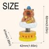 Creative Capybara Car Interior Figurines Kawaii Miniature Figurine Ornament  Car Interior Decor