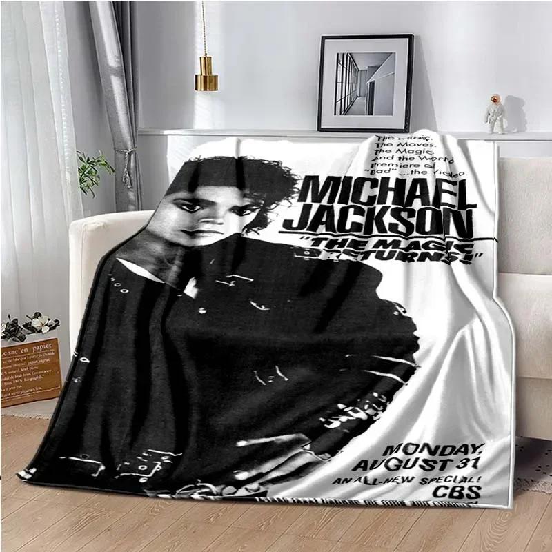 Плед Michael J-Jackson Супер Мягкий высококачественный Плед для Путешествий Постельное Белье Диван Походная Кровать удобный Плед Подарок на День Рождения