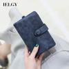 Women's Korean Style Small Fresh and Cute Short Frosted Wallet