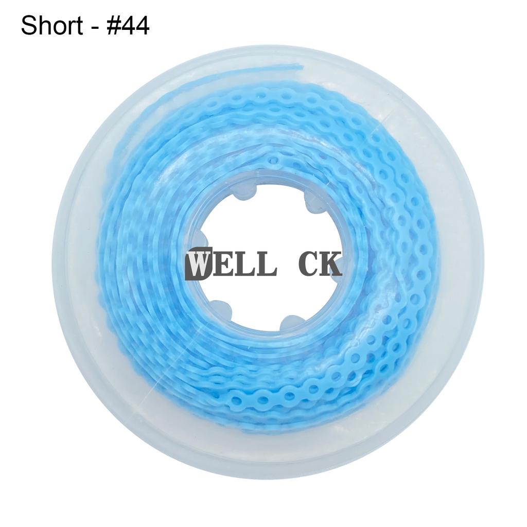 WELL CK 1Pcs Dental Orthodontic Elastic Rubber Power Chain Rubber Band Short Type