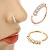 Rhinestone Cartilage Tragus Fashion Accessories Ear Stud Ear Hoop Nose Ring Piercing Jewelry