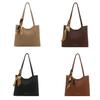 Silk Scarf Bag For Women Summer Large Pu Fashionable Shoulder Handbag With Zipper For Daily Use