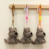 Anti-lost West Highland Doll Plush Hanging Pendant Creative West Highland Bag Pendant  Gift