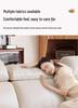 Electric Multi-functional Retro Style Genuine Leather Sofa Bed for Small Apartments