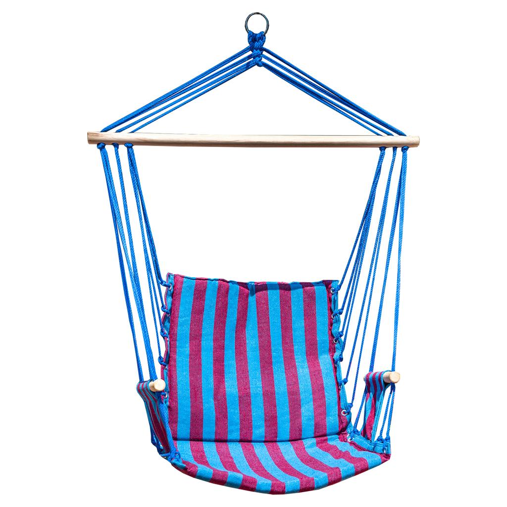 Hammock, hanging chair, Brazilian garden chair, tourist armchair, strong spreader bar
