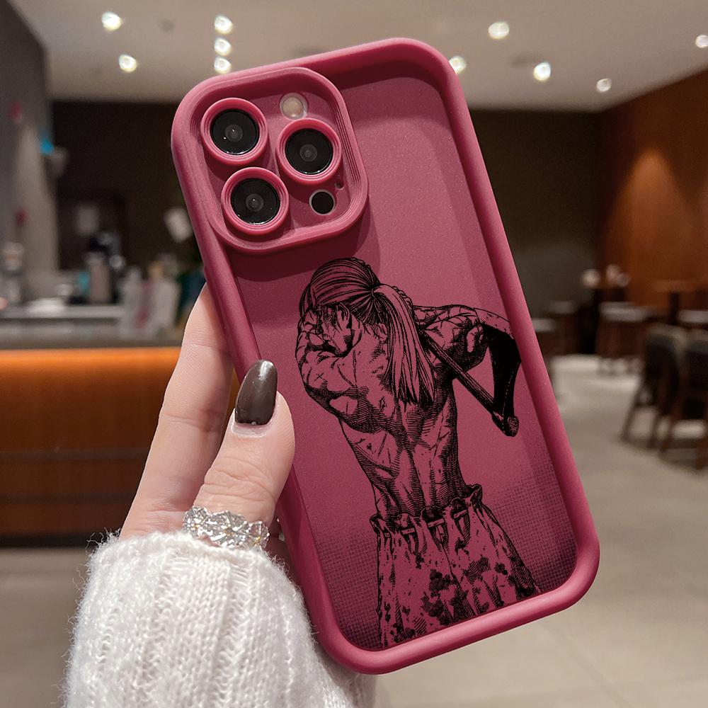 Черный Чехол для Телефона Vinland Saga для Samsung Galaxy A73 A71 A55 A54 A53 A52 A51 A34 A33 A32 A23 A14 A13 A12 A06 4G 5G Защита Камеры