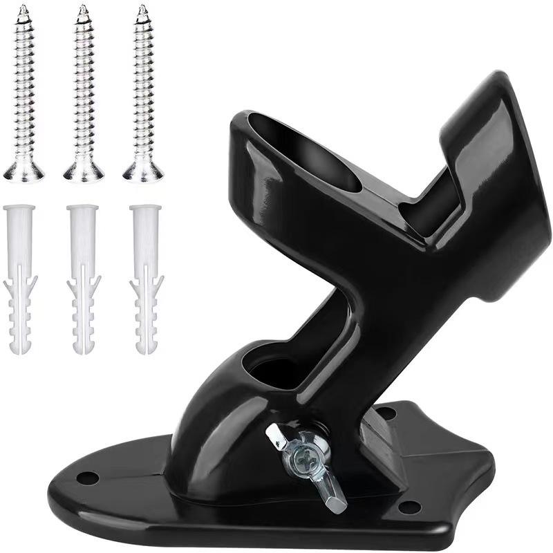 Вращающийся флагшток из нержавеющей стали 1,8 м, 5 секций, защита от запутывания, настенный, для наружного использования